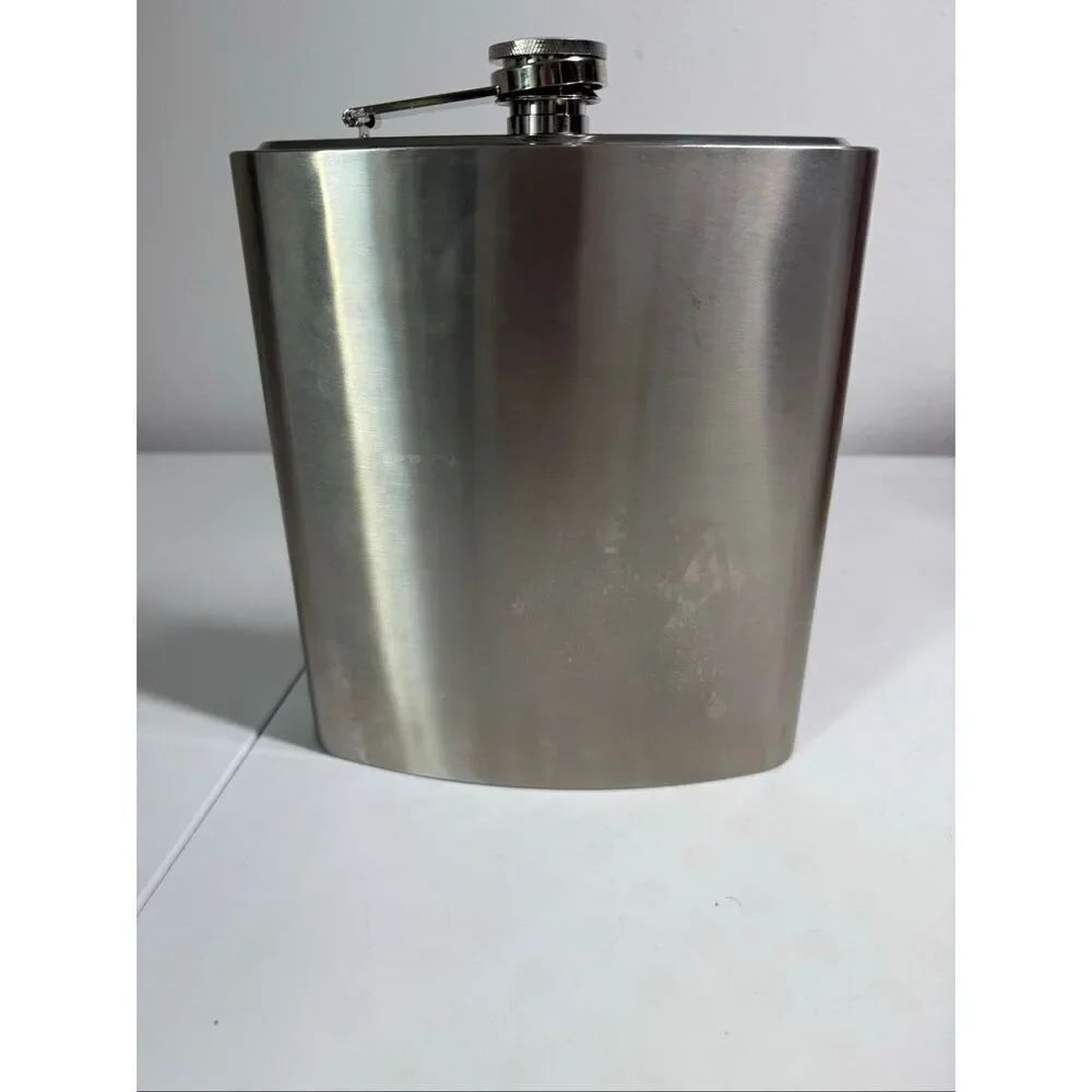 Oversized Stainless Steel 80 Oz Drinking Flask